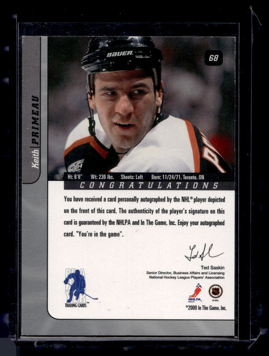 2002-03 In the Game Be A Player Signature Series - Autographs Buybacks 2000 - Keith Primeau #68