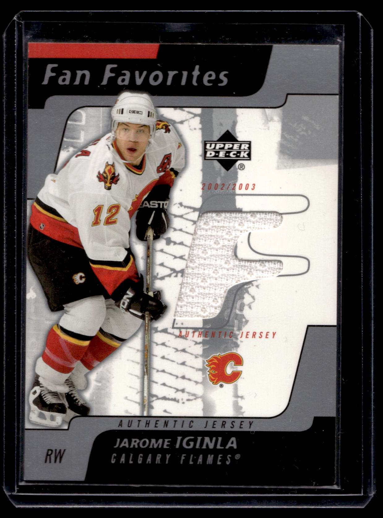 2002-03 Upper Deck - Fan Favorites - Jarome Iginla #FF-JI