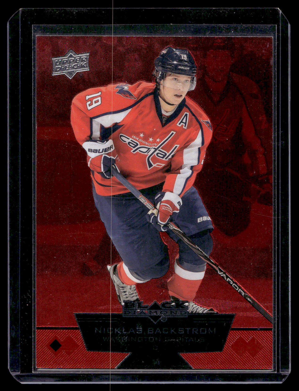 2012-13 Upper Deck Black Diamond - Ruby - Double Diamond - Nicklas Backstrom #11 /100