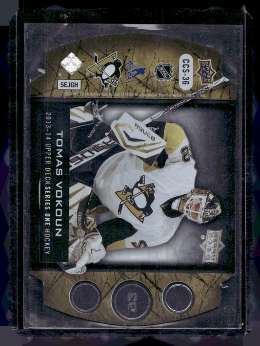 2013-14 Upper Deck - Clear Cut Stoppers - Tomas Vokoun #CCS-36 /100