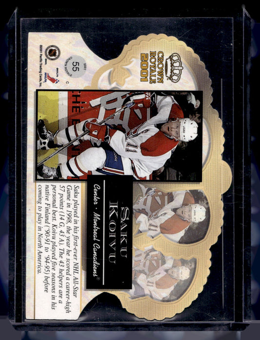 2000-01 Pacific Crown Royale - Limited Series- Saku Koivu #55 /25