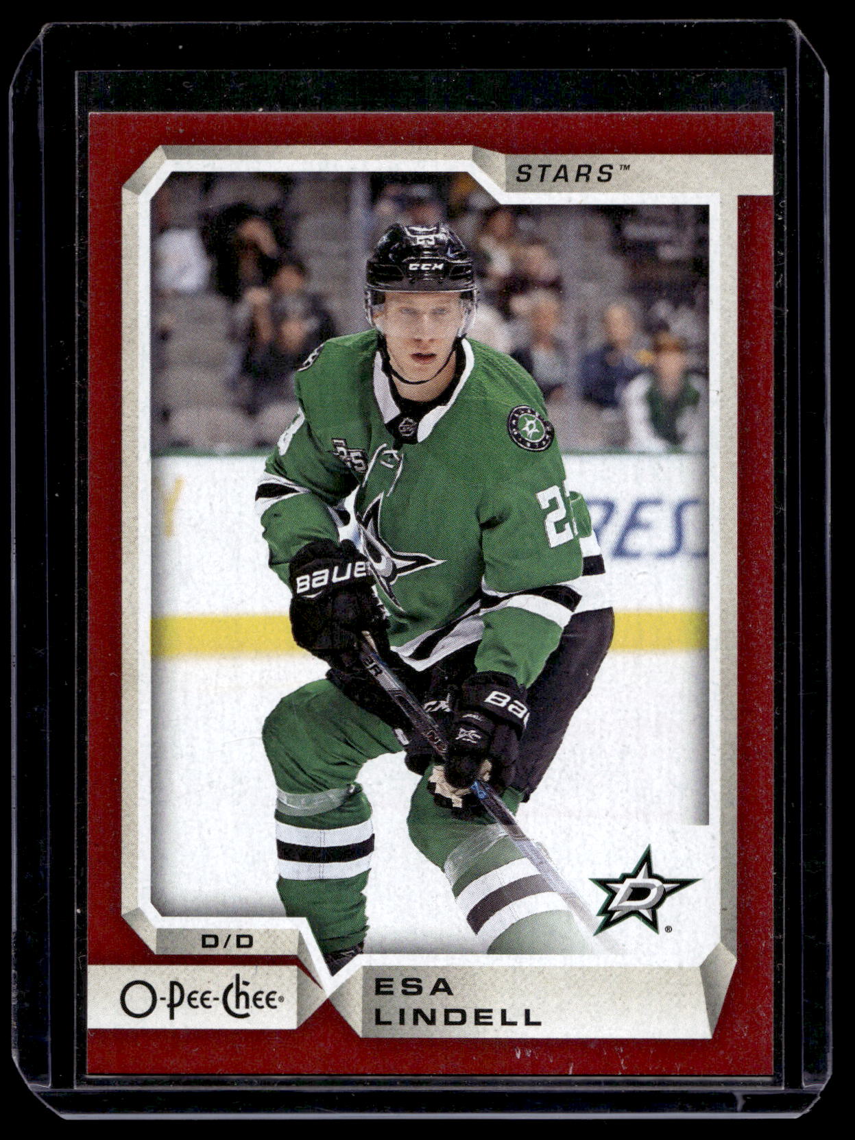 2018-19 O-Pee-Chee - Red Blank Backs - Esa Lindell #284