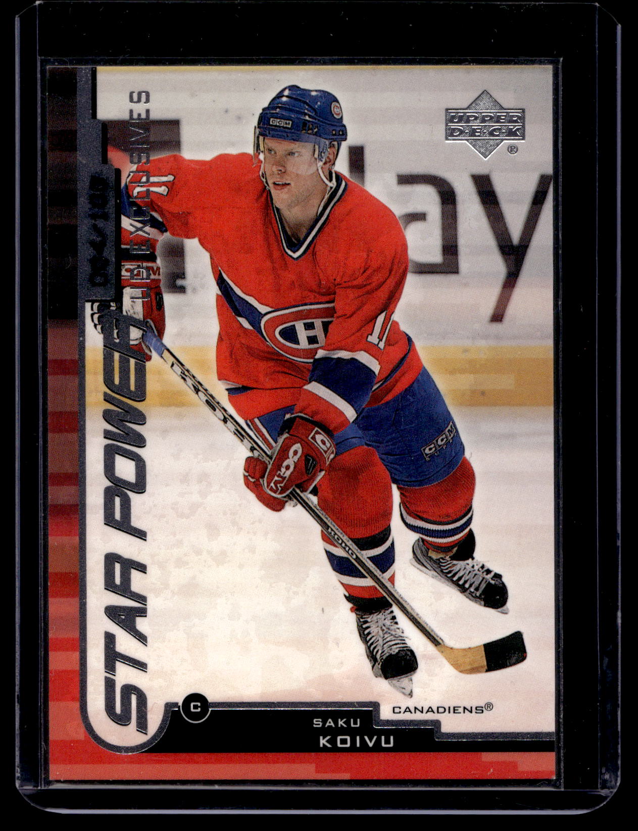 1999-00 Upper Deck - UD Exclusives - Star Power - Saku Koivu #157 /100