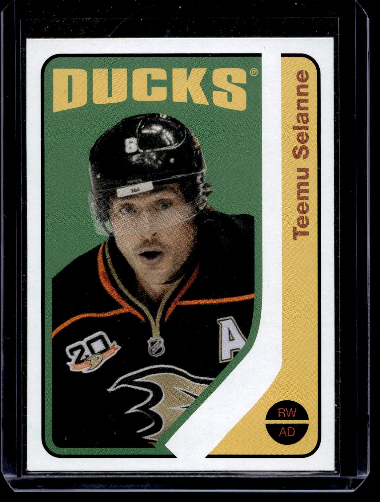 2014-15 O-Pee-Chee - Retro Blank Back - Teemu Selanne #2
