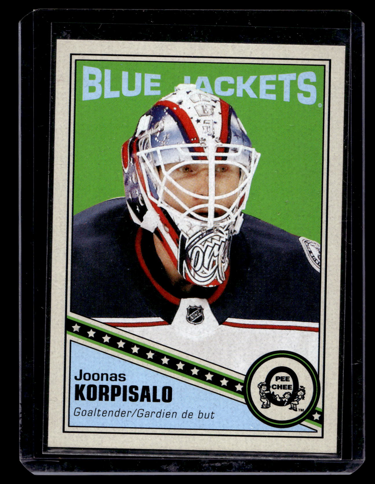 2019-20 O-Pee-Chee - Retro Blank Backs - Joonas Korpisalo #83