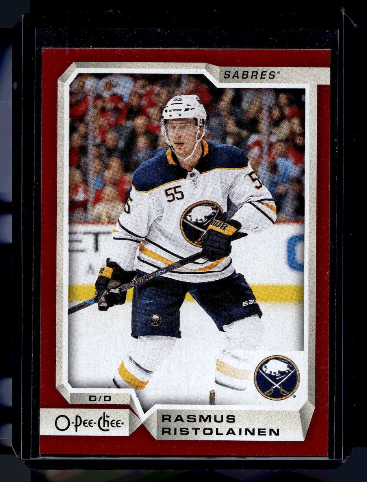 2018-19 O-Pee-Chee - Red Blank Back - Rasmus Ristolainen #139