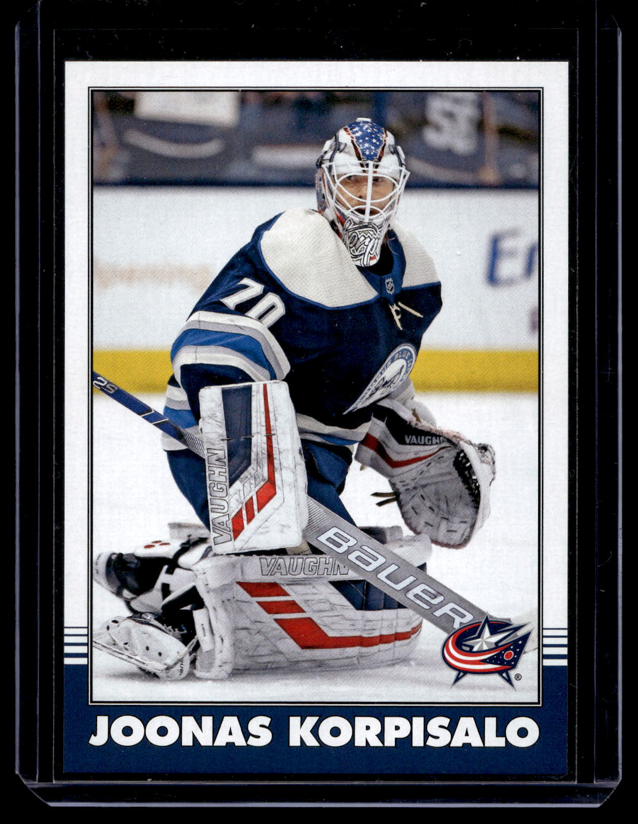 2020-21 O-Pee-Chee - Retro Blank Backs - Joonas Korpisalo #445