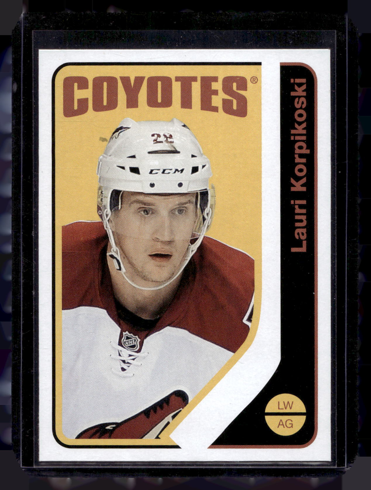 2014-15 O-Pee-Chee - Retro Blank Backs - Lauri Korpikoski #303