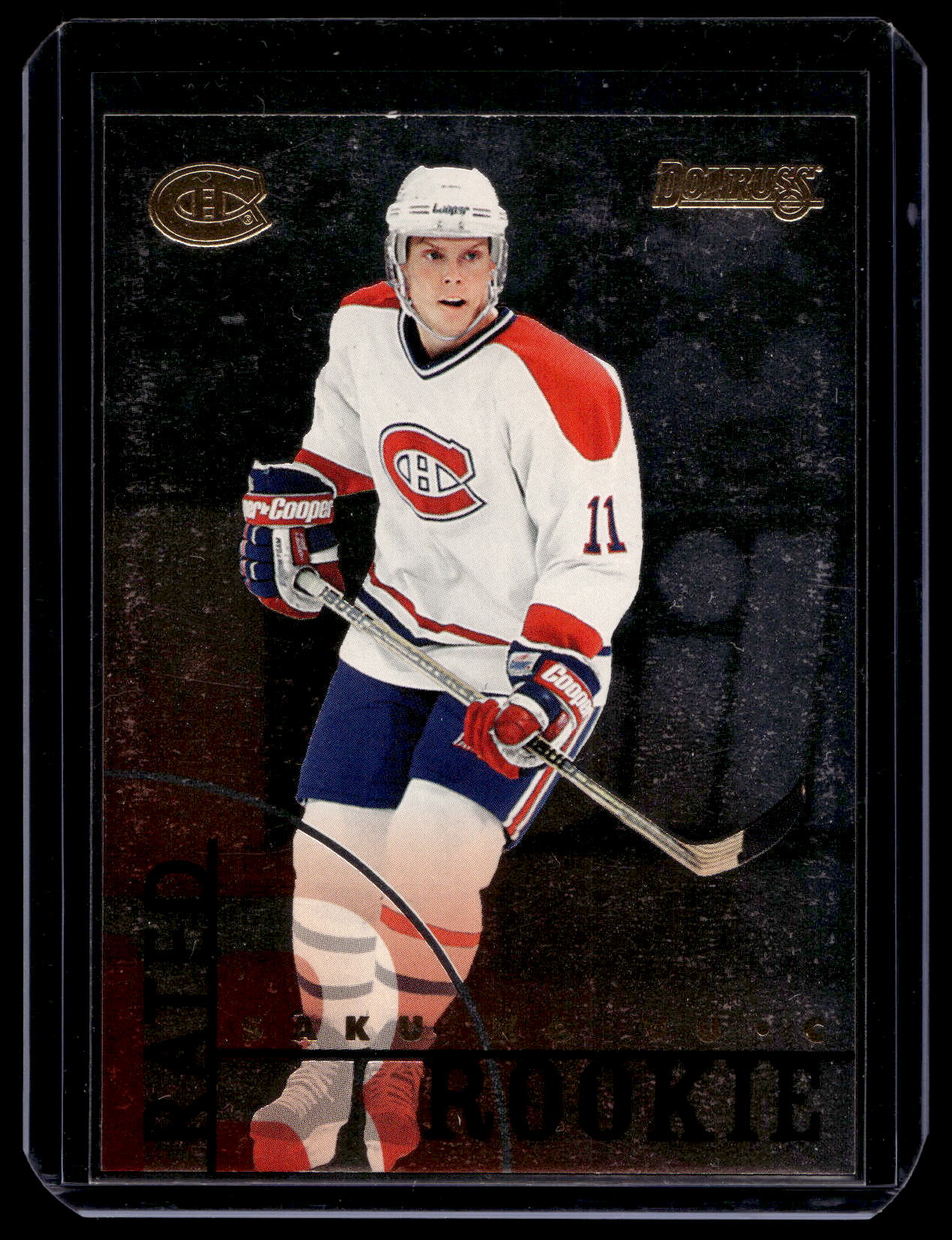 1995-96 Donruss - Rated Rookie - Saku Koivu #1
