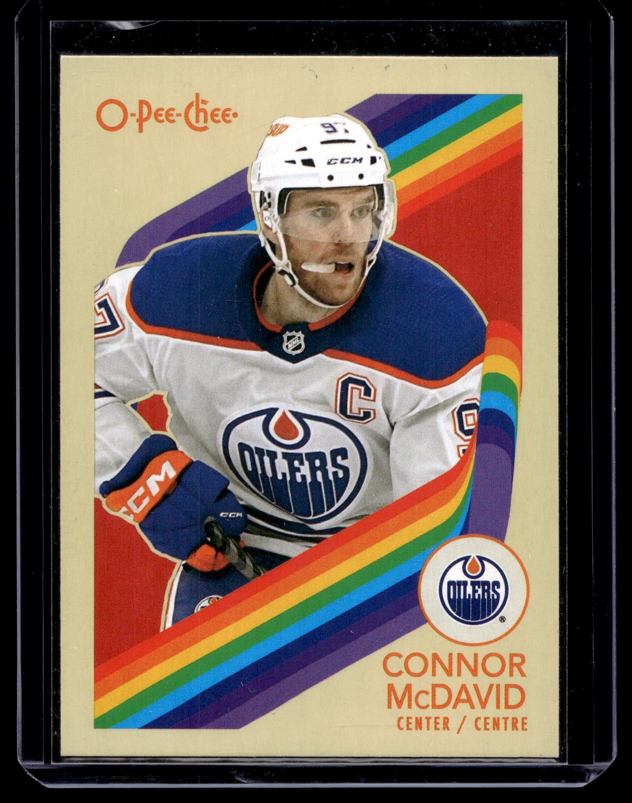 2023-24 O-Pee-Chee - Retro Blank Back - Connor McDavid #1