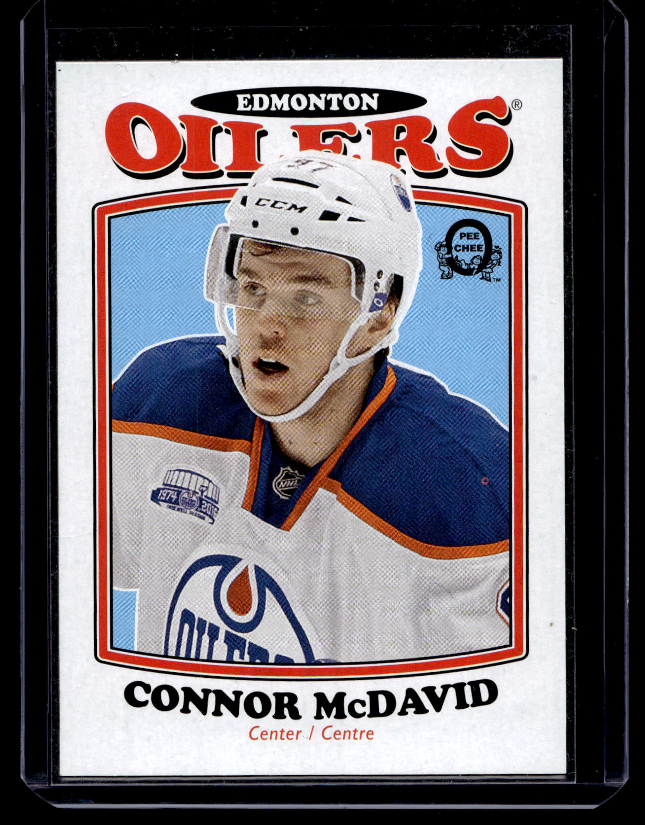 2016-17 O-Pee-Chee - Retro Blank Back - Connor McDavid #166