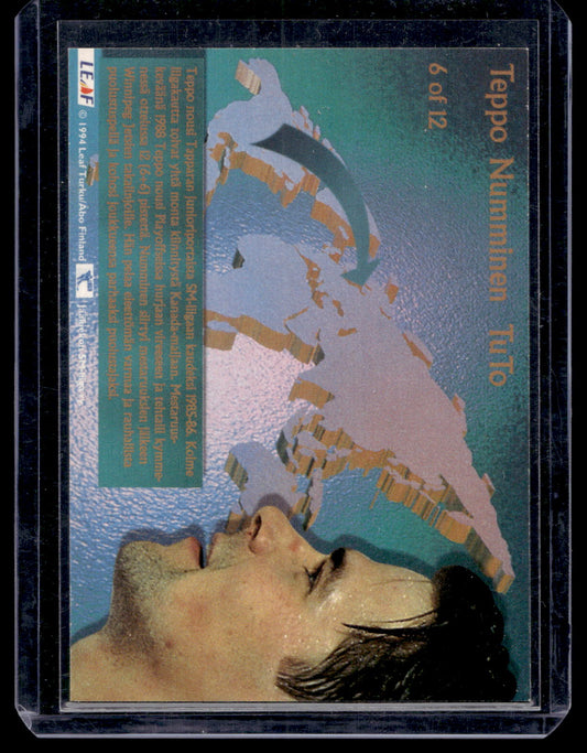 1994-95 Sisu - Guest Special - Teppo Numminen #6