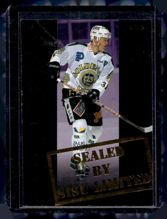 1995-96 Sisu Limited - Signed and Sealed - Aki-Petteri Berg #4