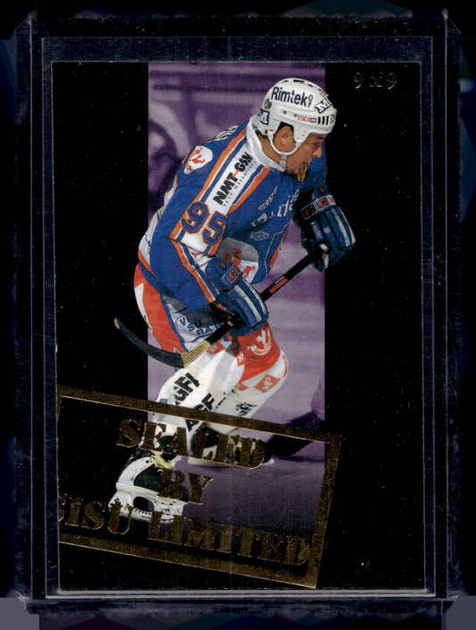 1995-96 Sisu Limited - Signed and Sealed - Theoren Fleury #9