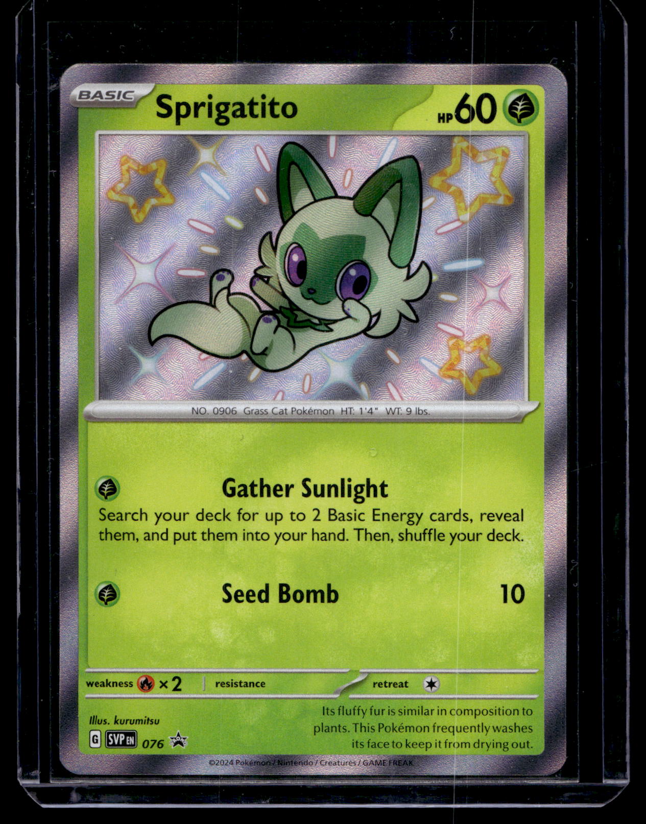 2023 Pokemon - Scarlet & Violet - Black Star Promos - Promos - Sprigatito #076