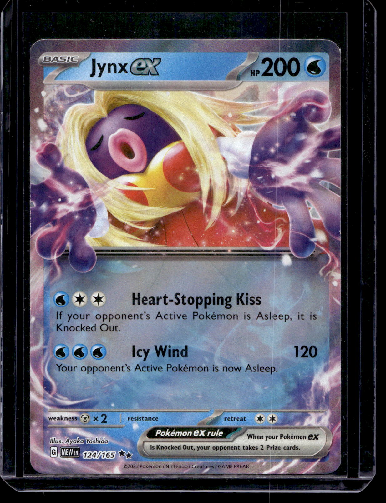 2023 Pokemon - Scarlet & Violet - 151 - Jynx ex #124