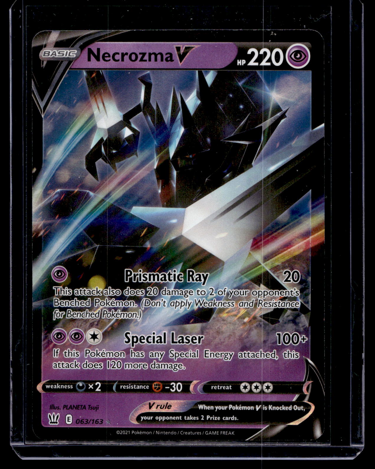 2021 Pokemon - Sword & Shield - Battle Styles - Necrozma V #063