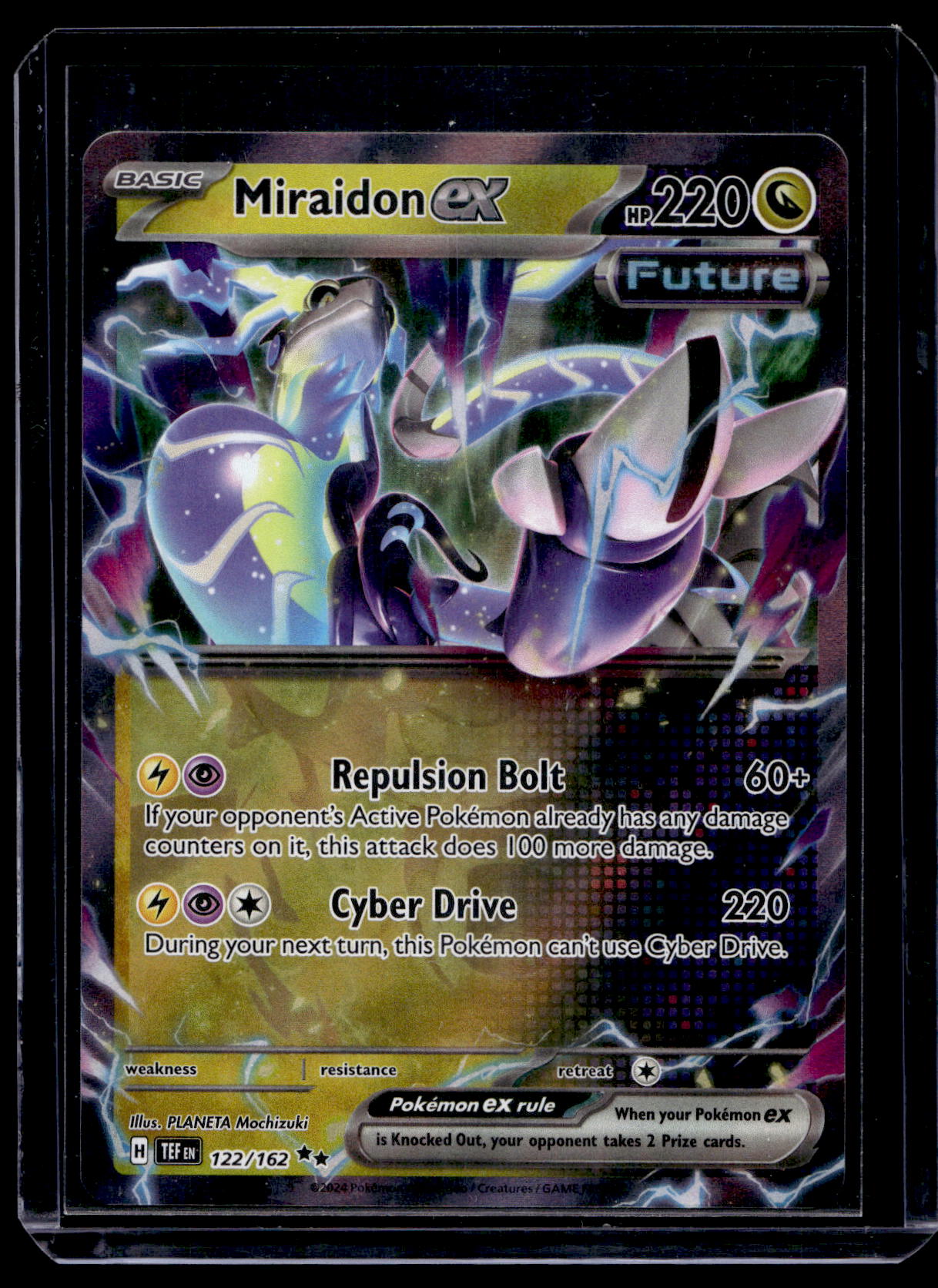 2024 Pokemon - Sword & Shield - Temporal Forces - Miraidon ex #122