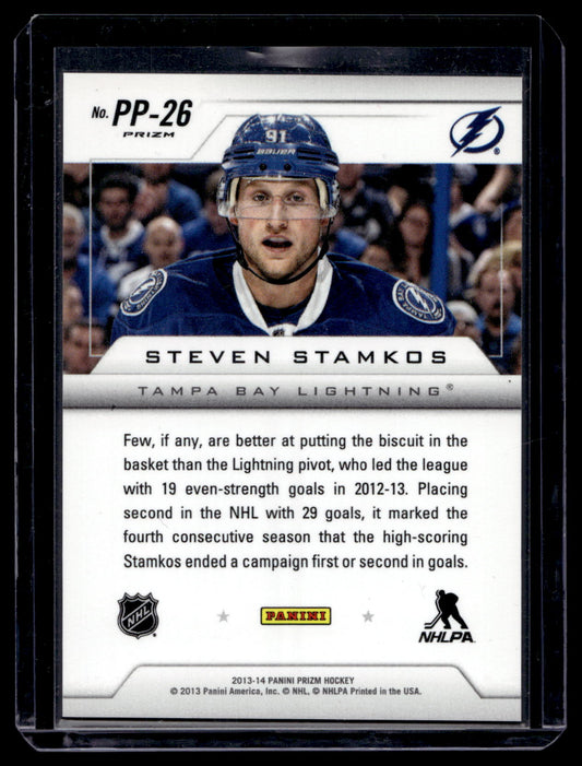2013-14 Panini Prizm - Pivotal Players - Silver Prizm - Steven Stamkos #PP-26