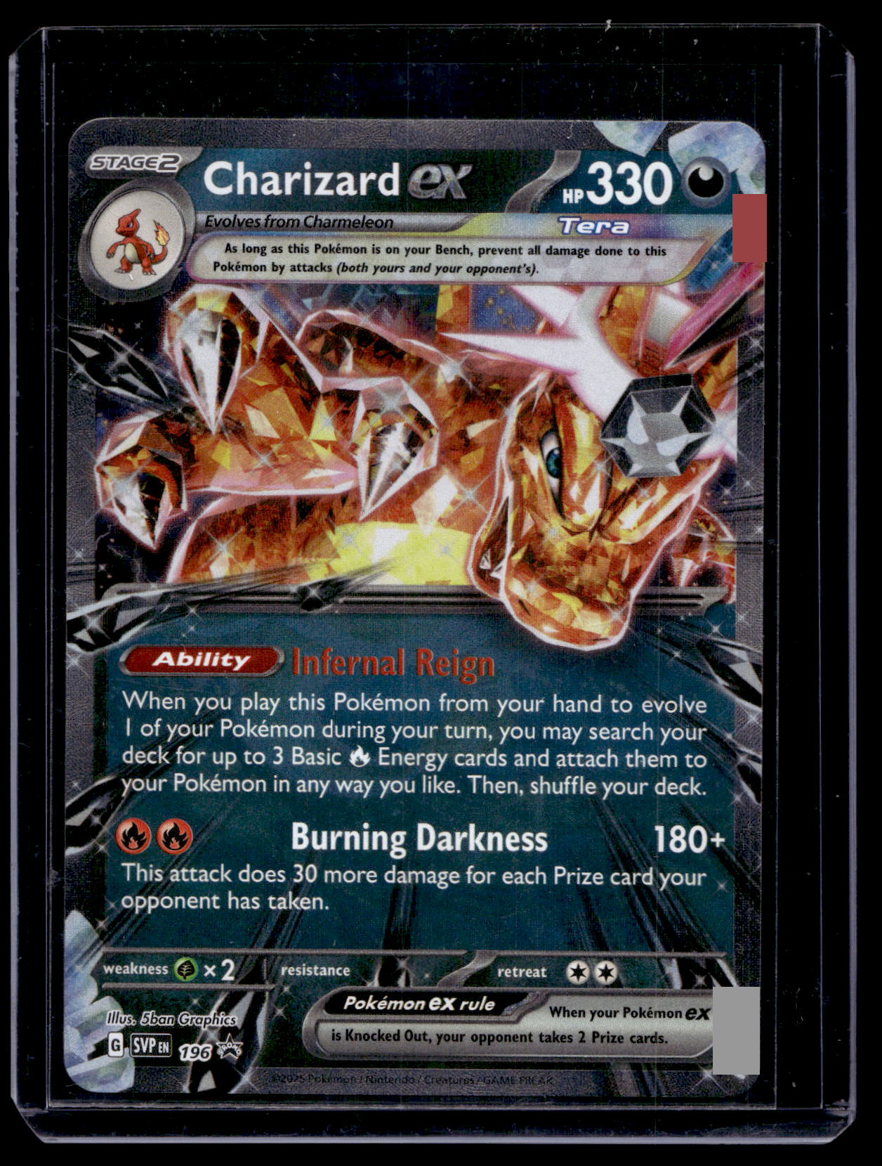 2023-25 Pokemon - Scarlet & Violet - Black Star Promos - Promos - Charizard #196