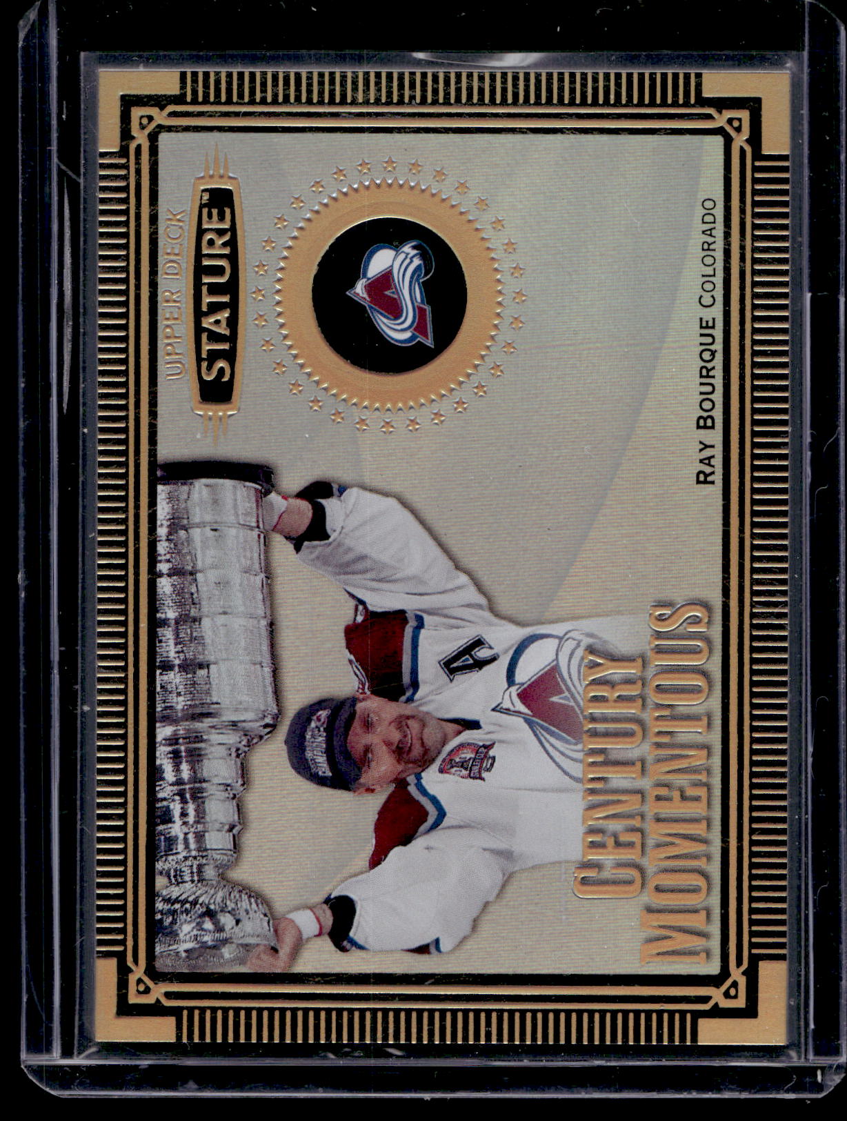 2019-20 Upper Deck Stature - Century Momentous - Ray Bourque #CM-21