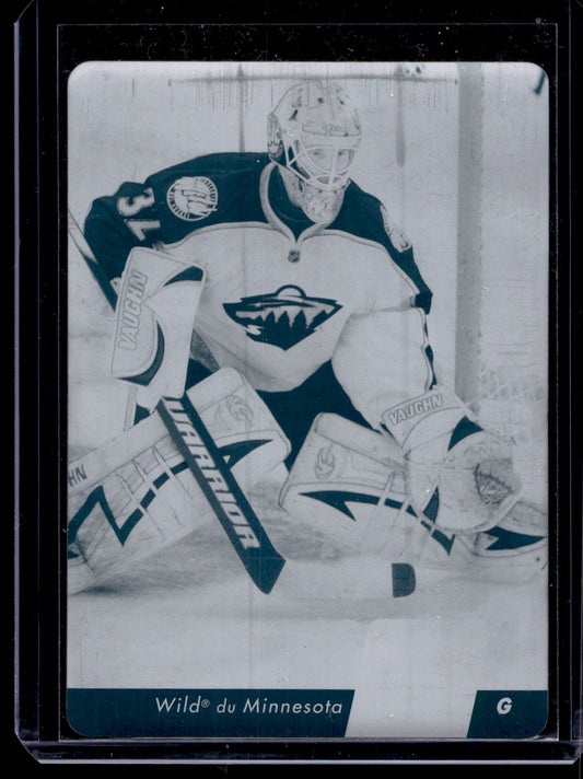 2010-11 Upper Deck UD  Printing Plate Cyan - Niklas Backstrom #102 1of1