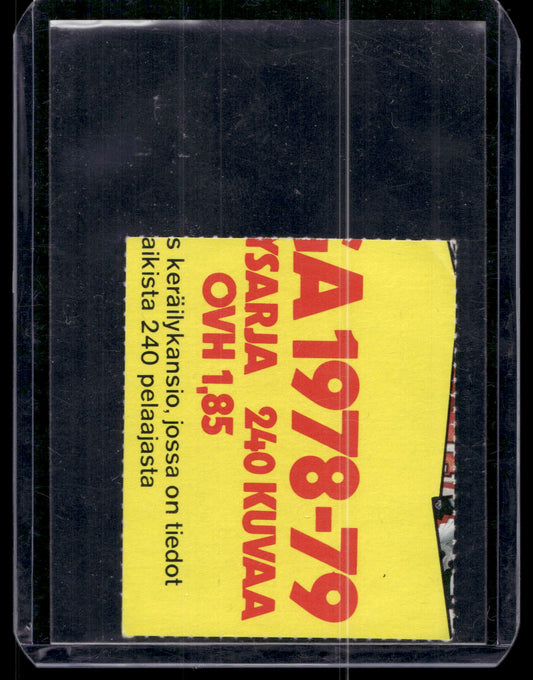 1978-79 Kiekkoilijat kuvina - Reijo Ruotsalainen #10