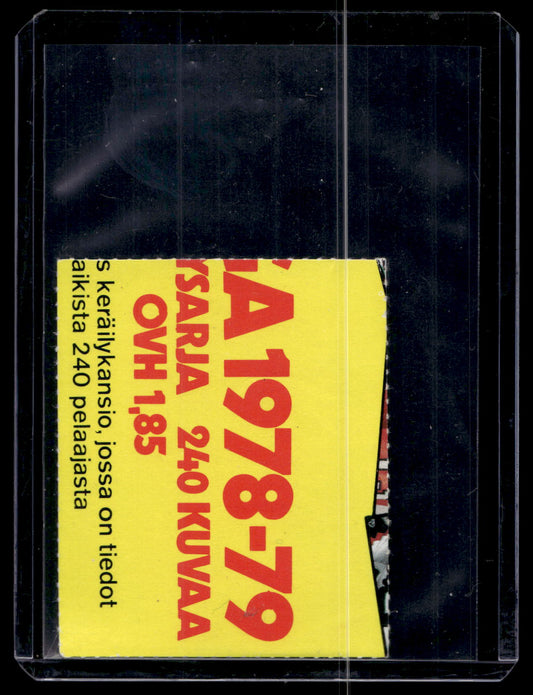 1978-79 Kiekkoilijat kuvina - Pekka Kaski #79