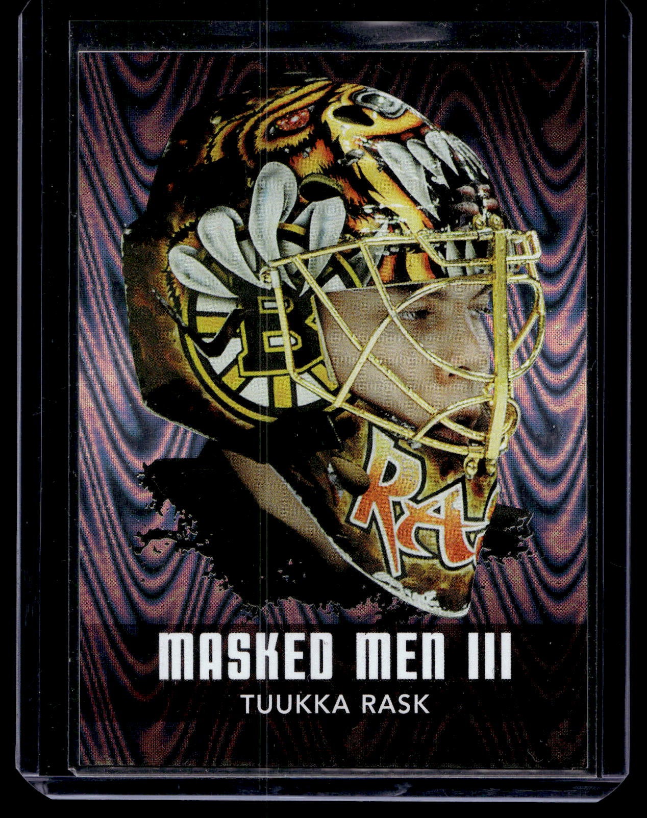 2010-11 In the Game Between the Pipes - Masked Men III - Silver - Tuukka Rask #MM-50 PR100