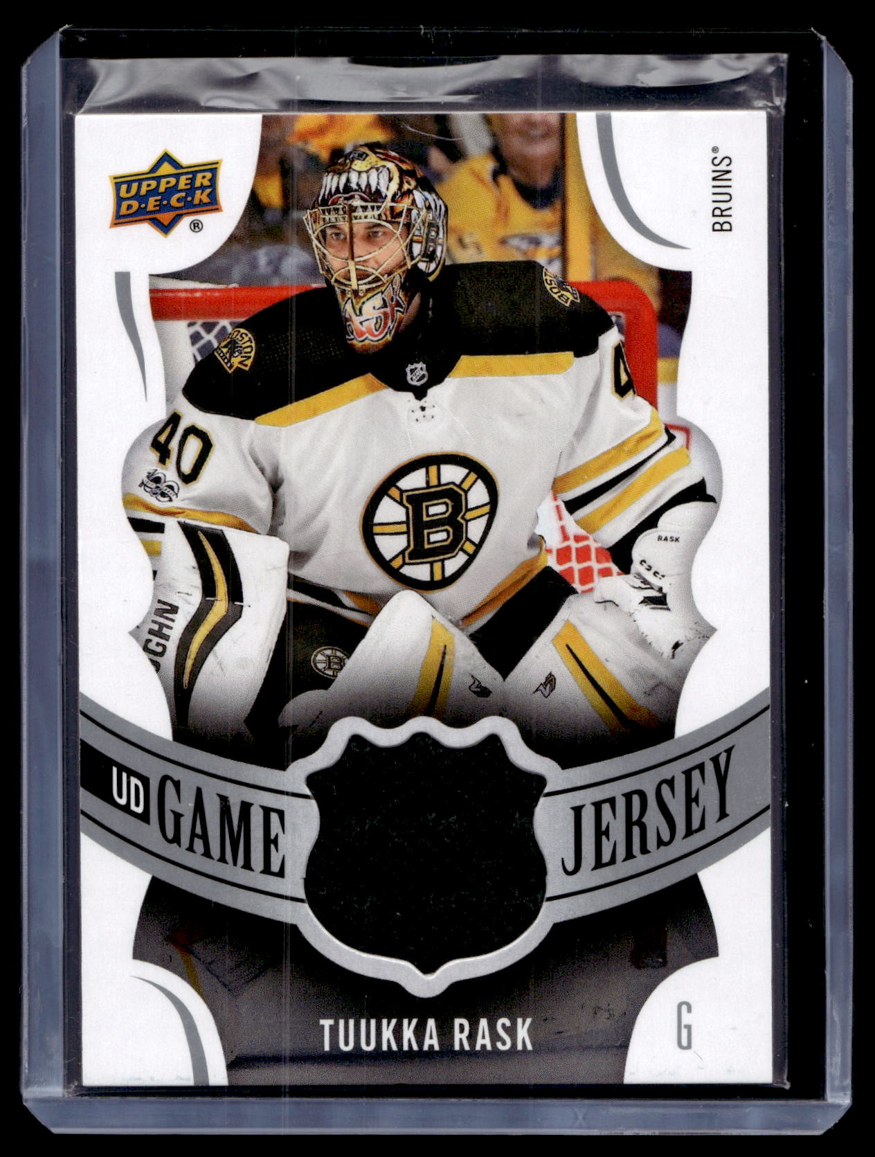2018-19 Upper Deck - UD Game Jersey - Tuukka Rask #GJ-TR