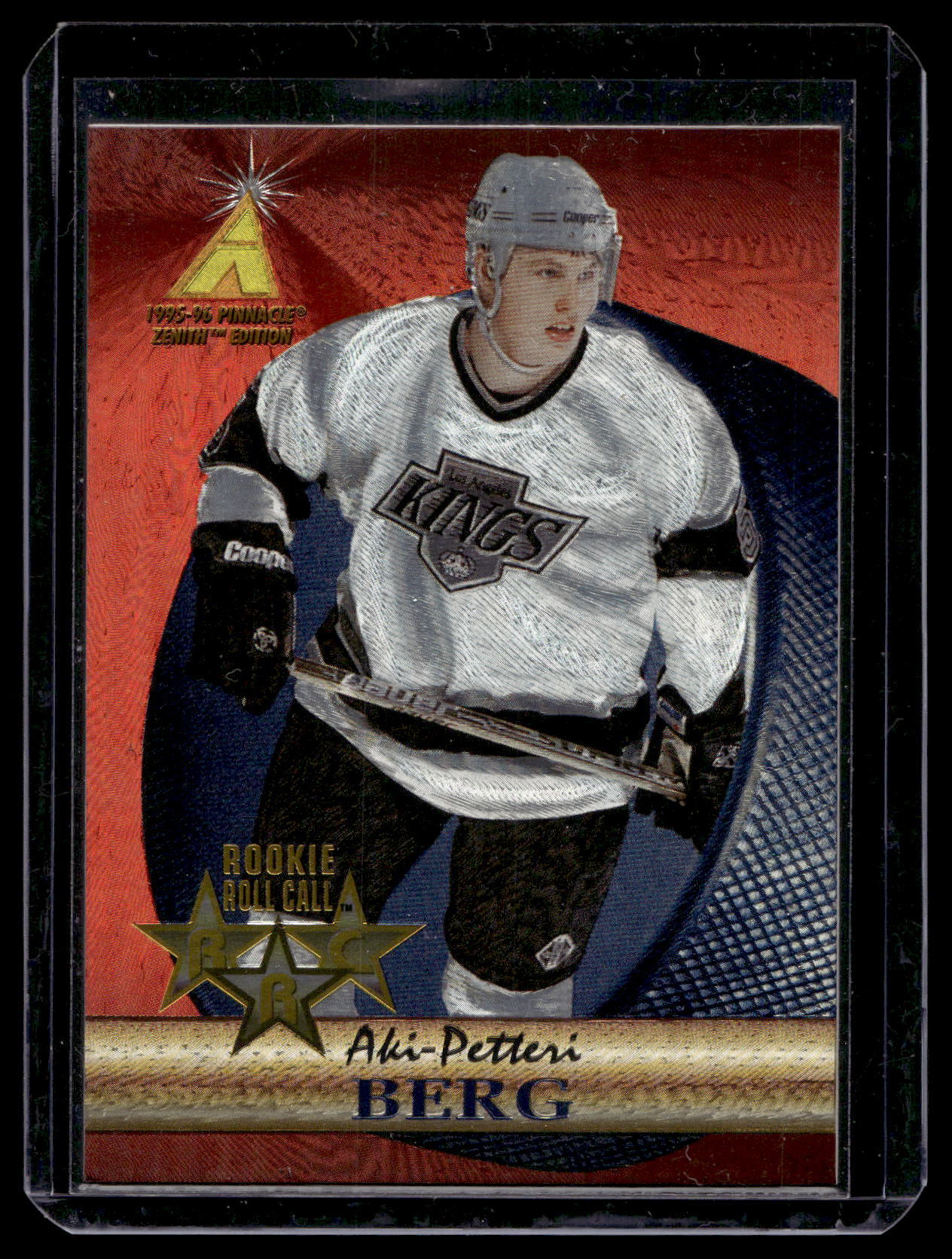 1995-96 Pinnacle Zenith - Rookie Roll Call - Aki Berg #6 /1200 RY