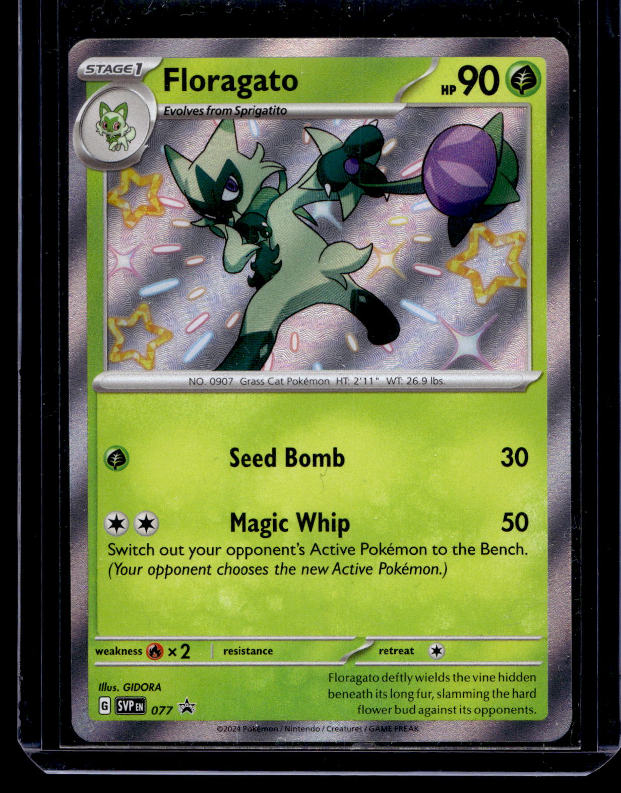 2023 Pokemon - Scarlet & Violet - Black Star Promos - Promos - Floragato #077