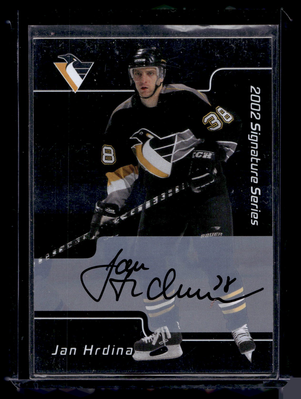 2001-02 In the Game Be A Player Signature Series - Autographs - Jan Hrdina #023