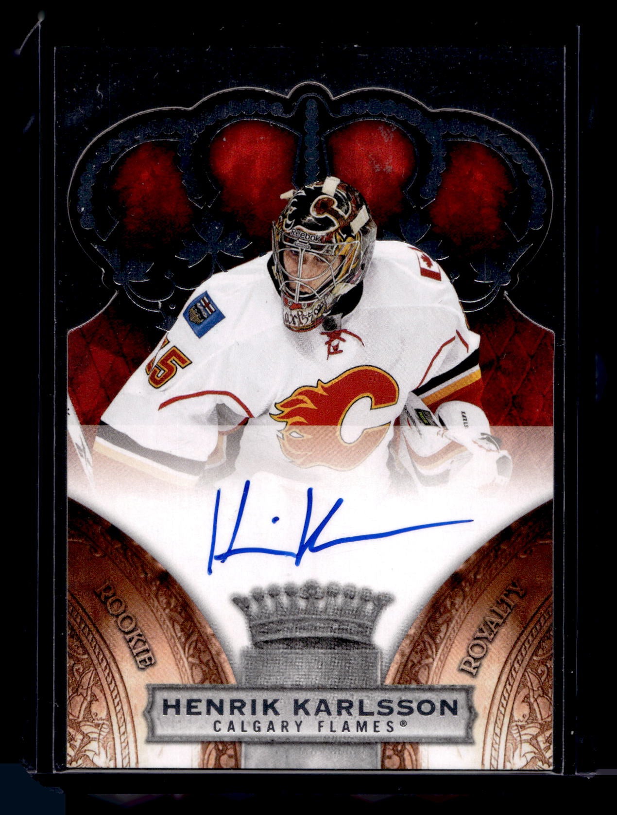 2010-11 Panini Crown Royale - Rookie - Henrik Karlsson #156 /499 RC