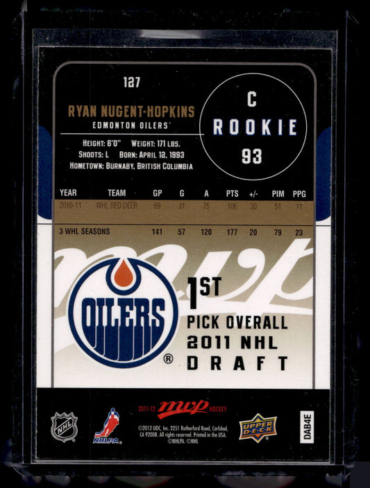 2011-12 Upper Deck Victory - MVP - Ryan Nugent-Hopkins #127 RY