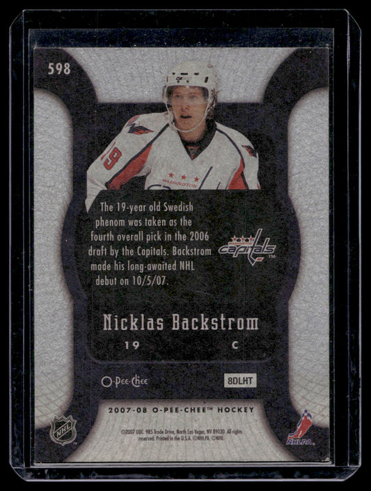 2007-08 O-Pee-Chee - Marquee Rookies - Nicklas Backstrom #598 RC