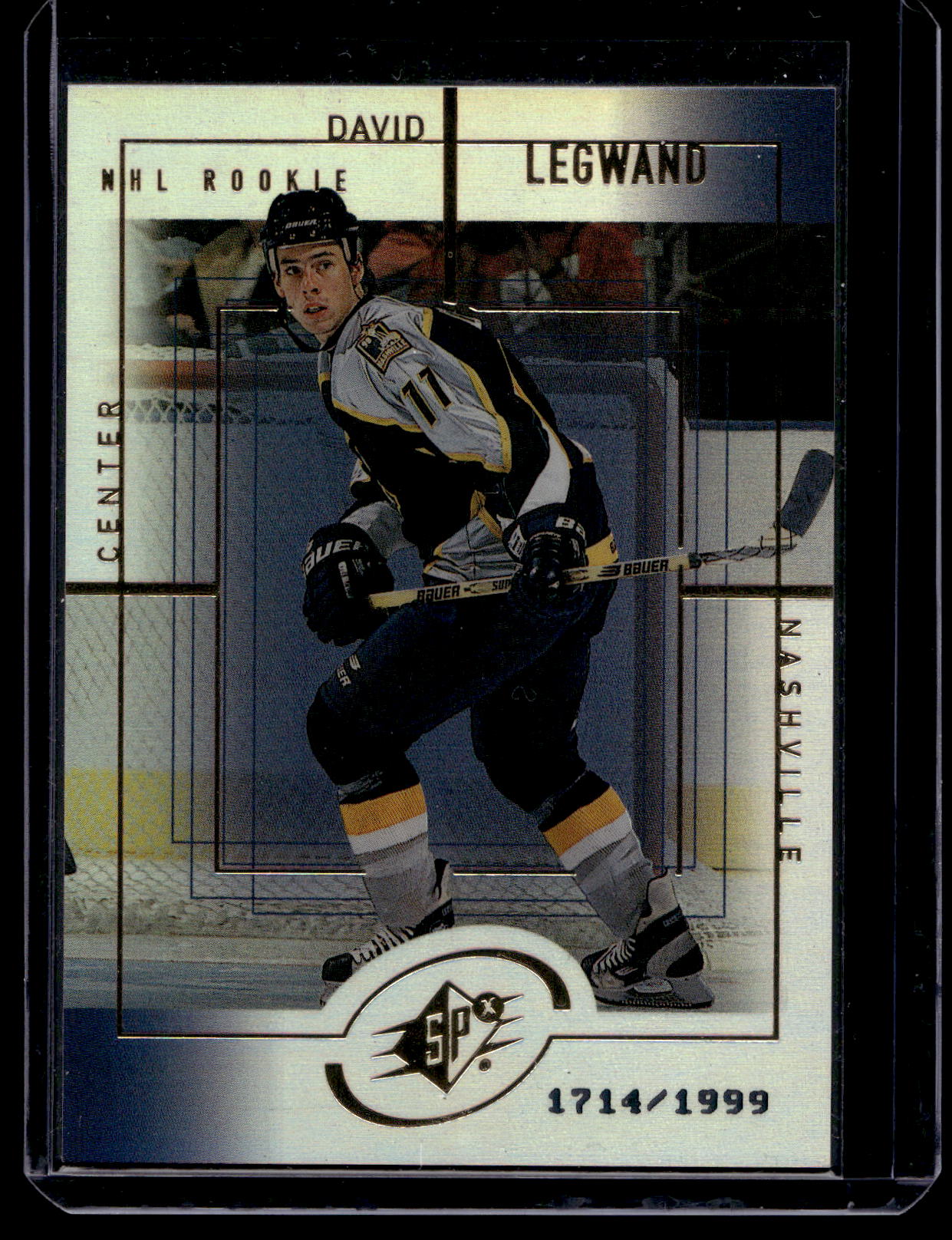 1999-00 Upper Deck SPx - David Legwand #177 /1999