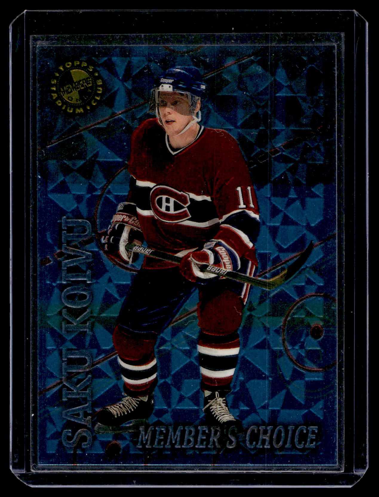 1996-97 Topps Stadium Club - Members Only - Saku Koivu #46