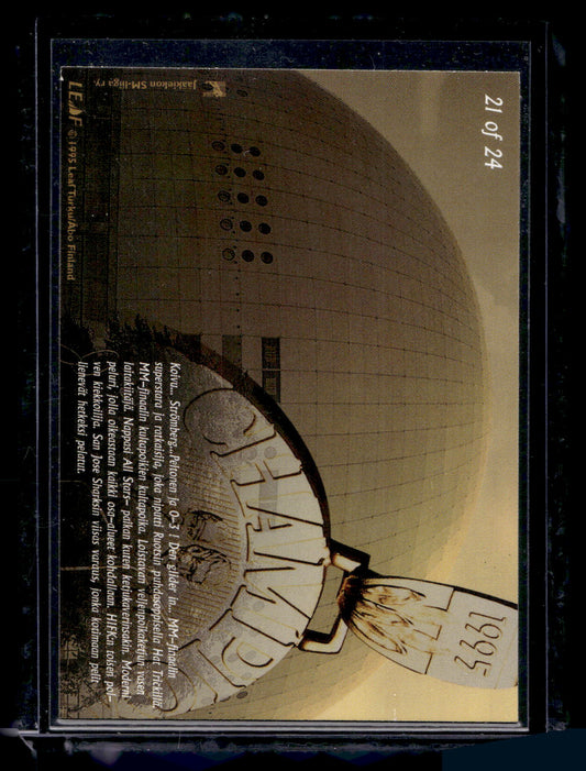 1995-96 Sisu - Gold Cards - Ville Peltonen #21