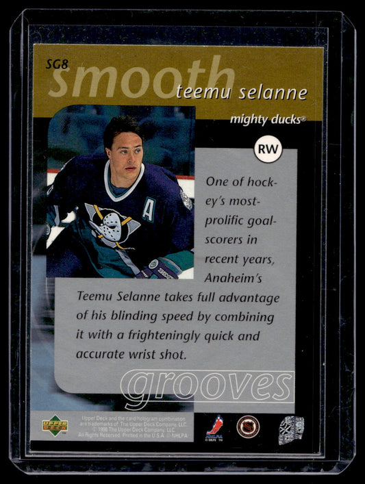 1997-98 Upper Deck - Smooth Grooves - Teemu Selanne #SG8