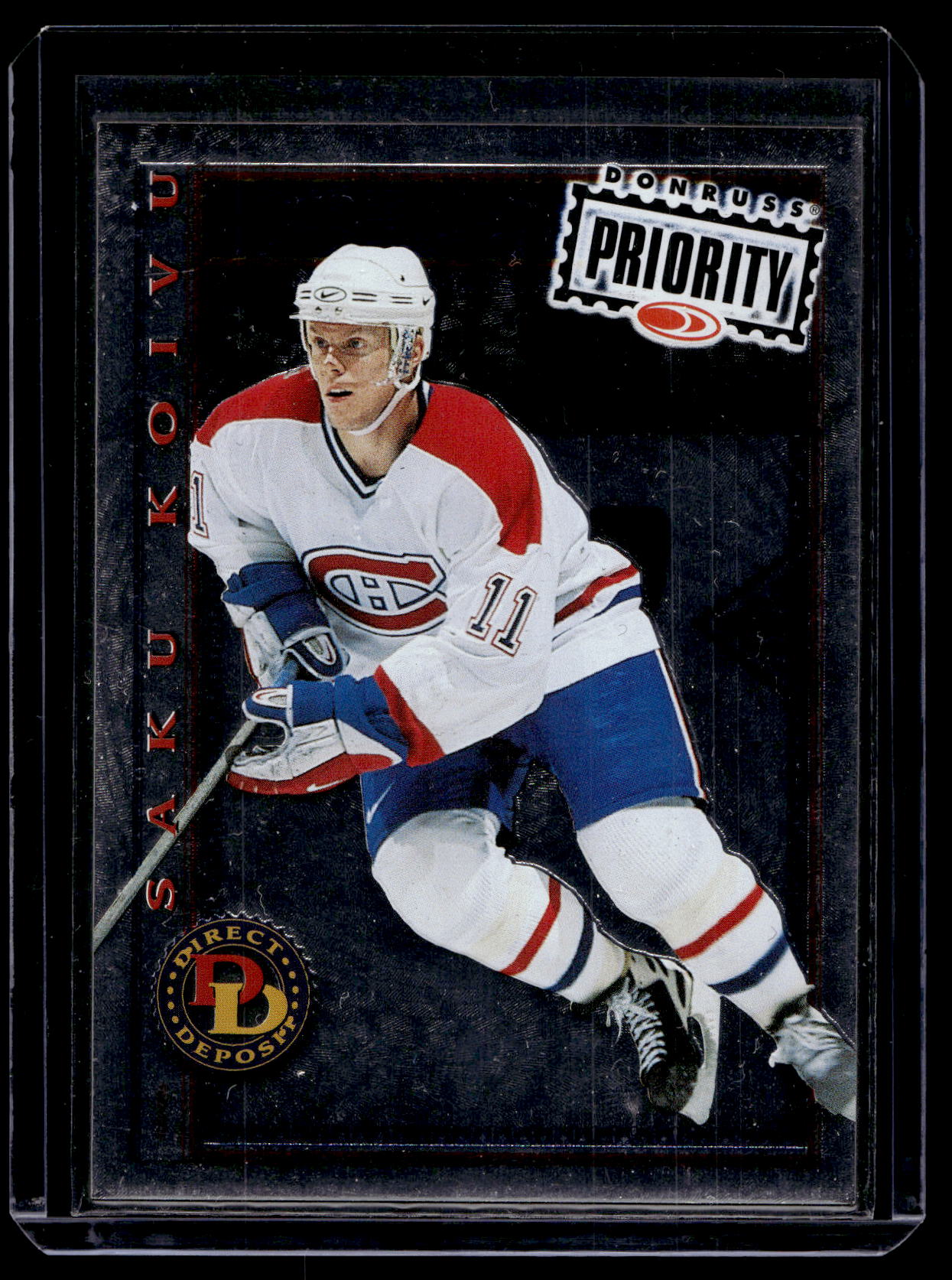 1997-98 Donruss Priority - Direct Deposit - Saku Koivu #21 /3000