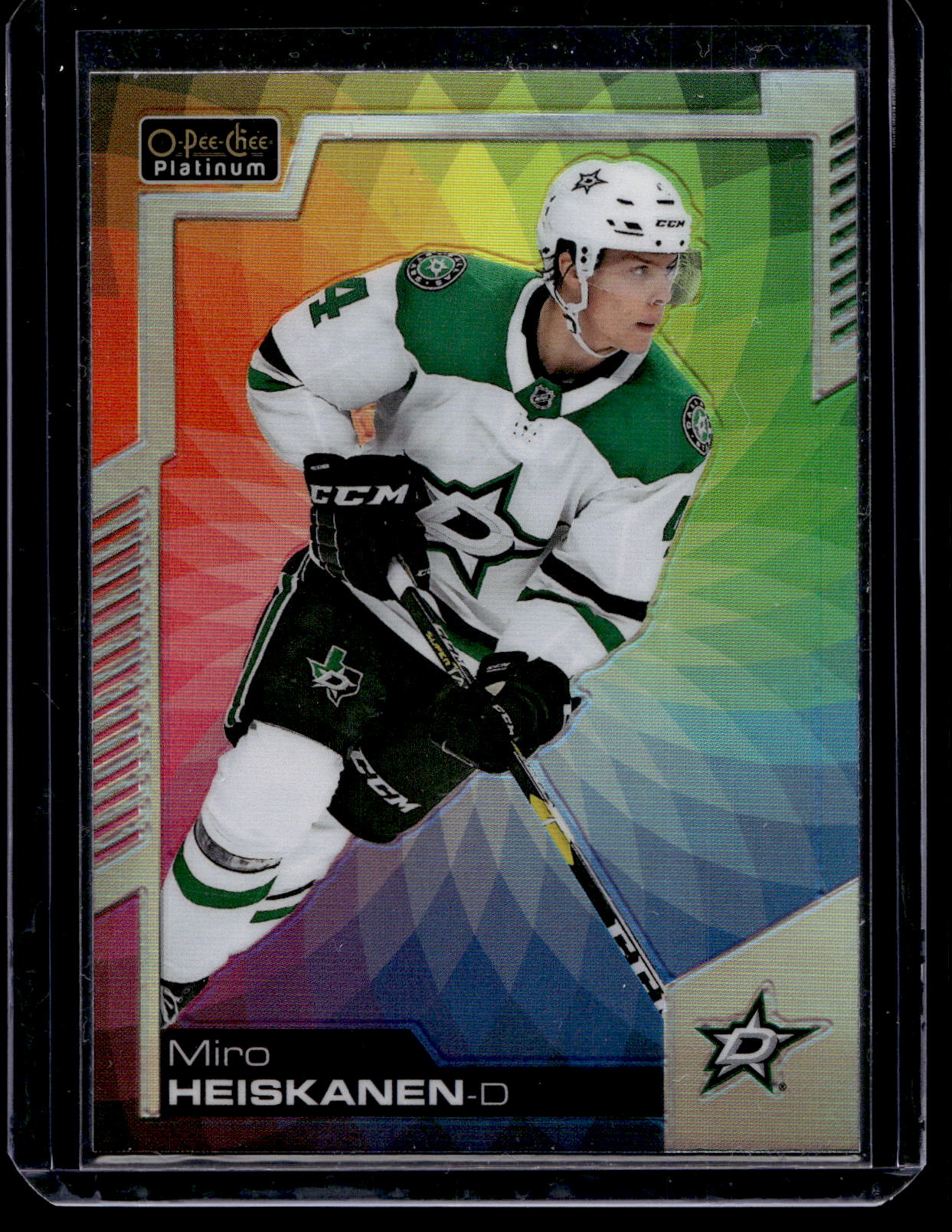 2020-21 Upper Deck OPC Platinum - Rainbow Color Wheel - Miro Heiskanen #44