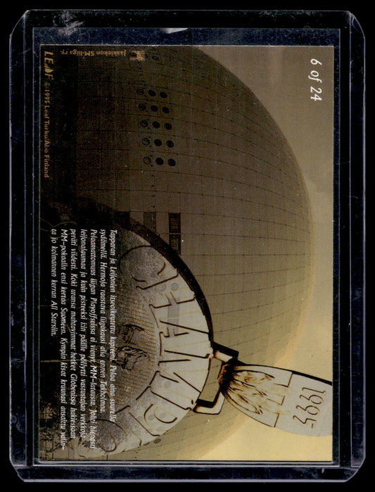 1995-96 Sisu - Gold Cards - Timo Jutila #6