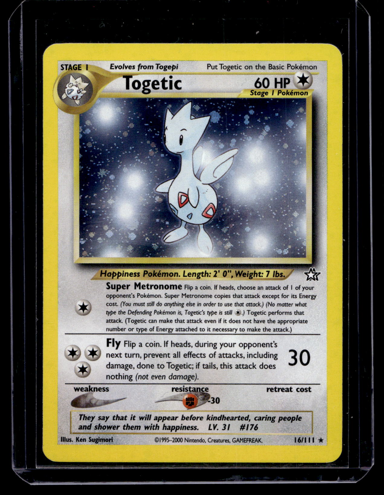 2000 Pokemon Neo Genesis - Holo - Togetic #16