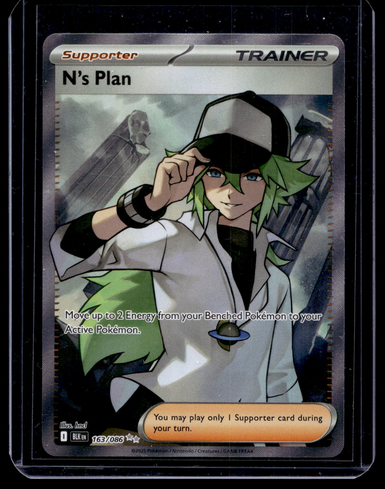 2025 Pokemon Scarlet & Violet - White Flare - Ultra Rare - N's Plan #163