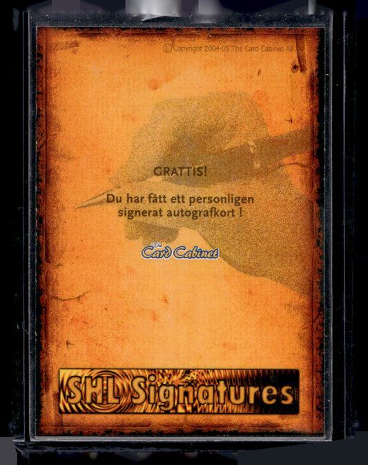 2004-05 SHL Signatures - Tomi Kallio