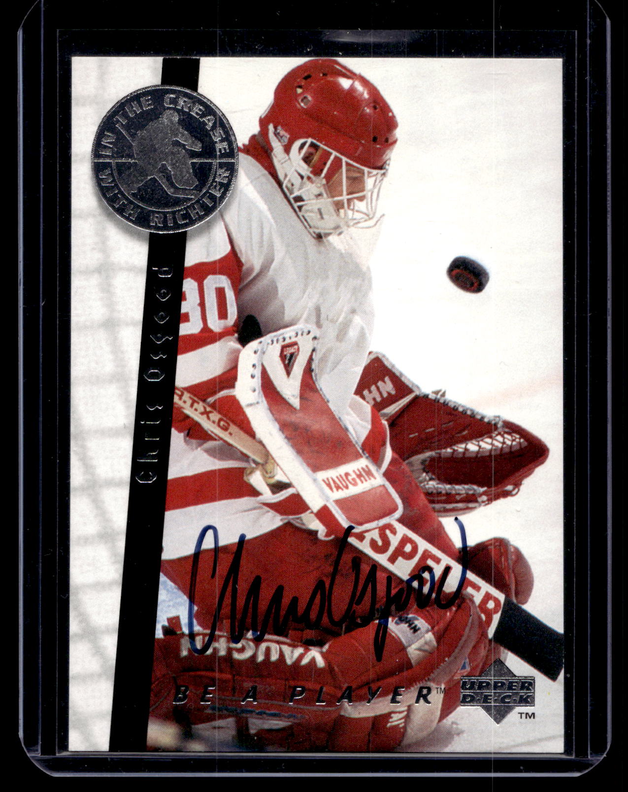 1995-96 Upper Deck Be a Player - Autographs - Chris Osgood #S193