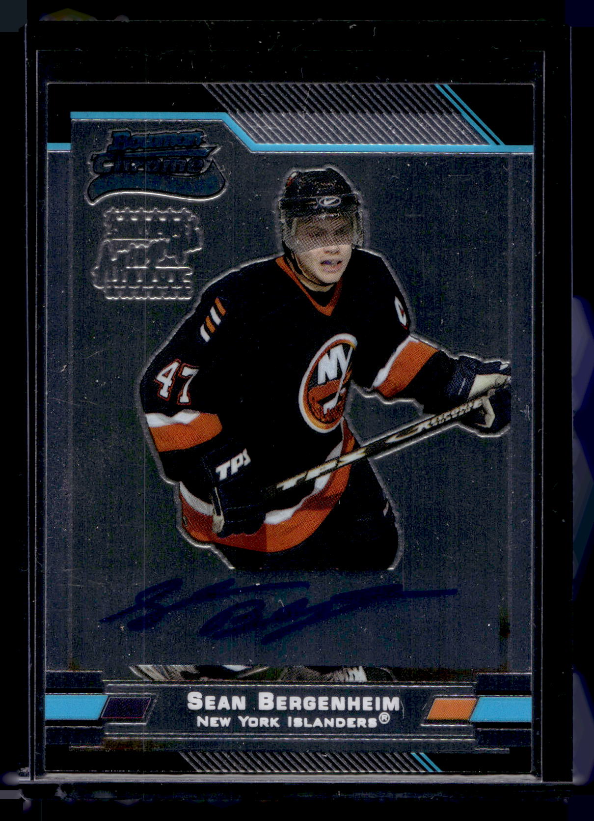 2003-04 Bowman Chrome Draft Picks & Prospects - Sean Bergenheim #149 /250 RC