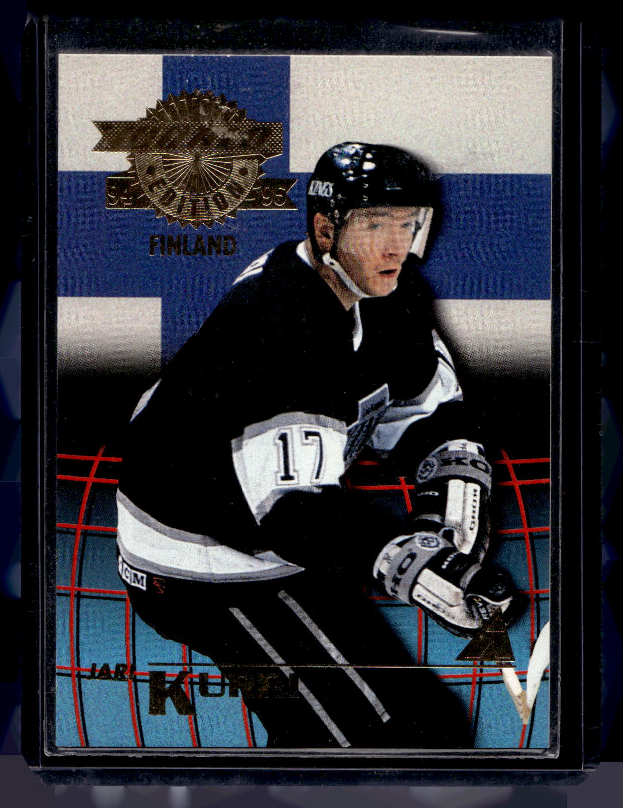 1994-95 Pinnacle - World Edition - Jari Kurri #WE7