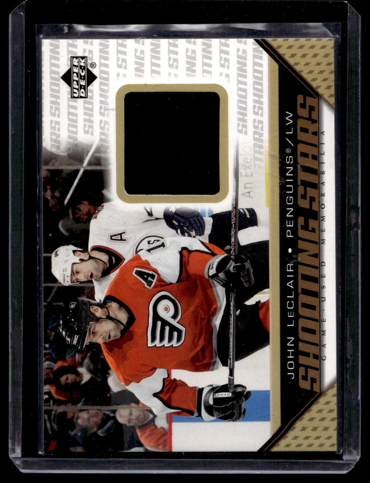 2005-06 Upper Deck - Shooting Stars Game-Used Memorabilia - John LeClair #S-JL